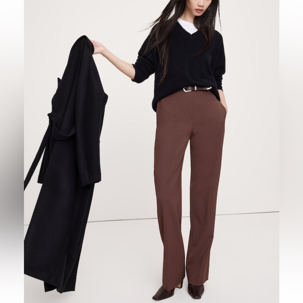 Banana Republic Chocolate Brown Women's Trousers